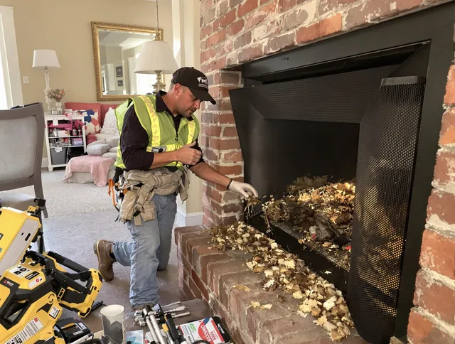 Safe screening installation by La Puente Chimney Sweep in La Puente, CA