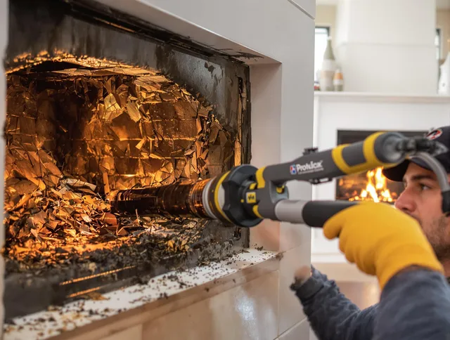 Professional chimney cleaning by La Puente Chimney Sweep in La Puente, CA