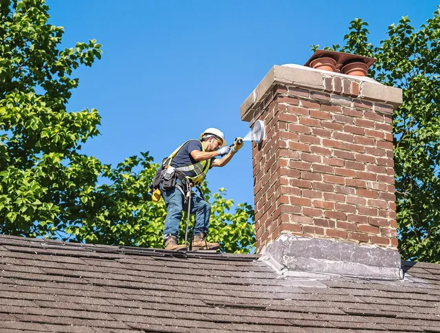 La Puente Chimney Sweep performing an inspection with advanced tools in La Puente, CA