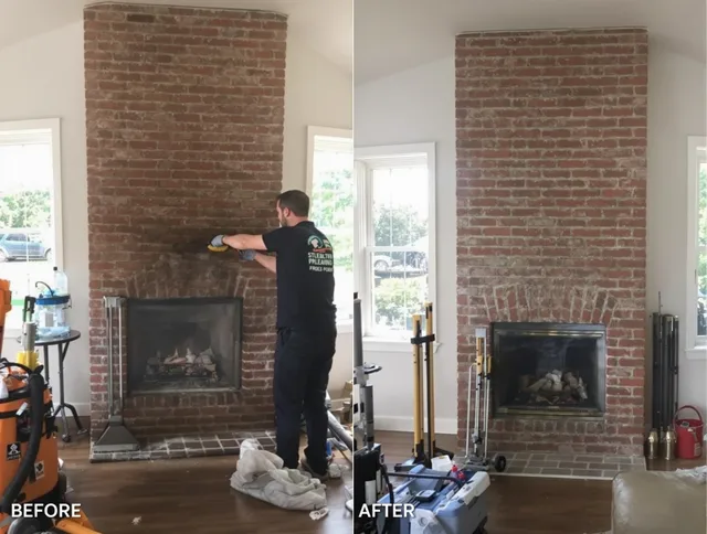 Finished chimney sweeping service by La Puente Chimney Sweep in La Puente, CA